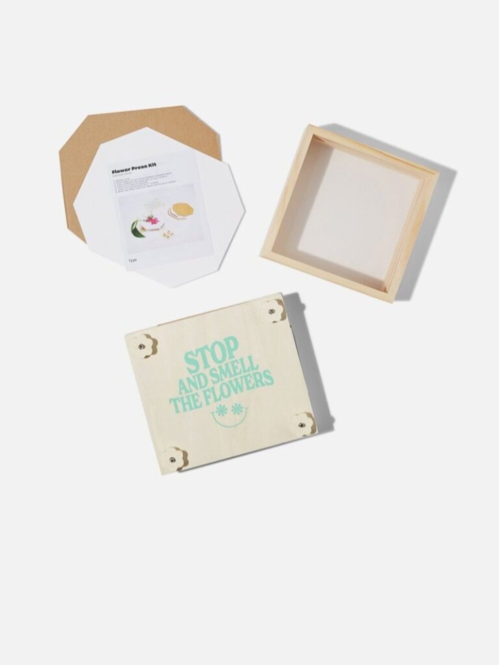 Typo Flower press kit - smell the flowers-NWT